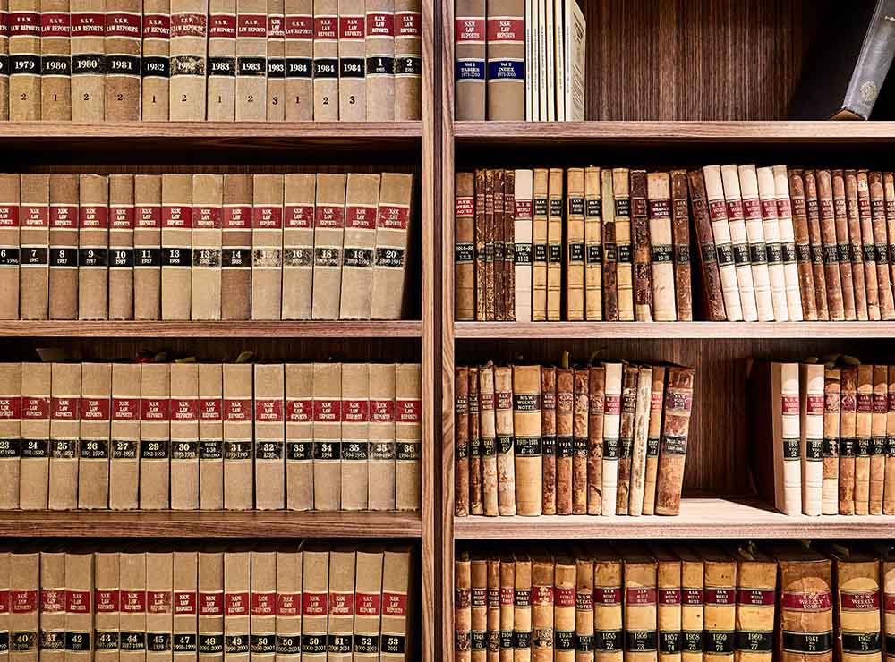Lieblingsliteratur: Foto von Büchern in einem Regal.